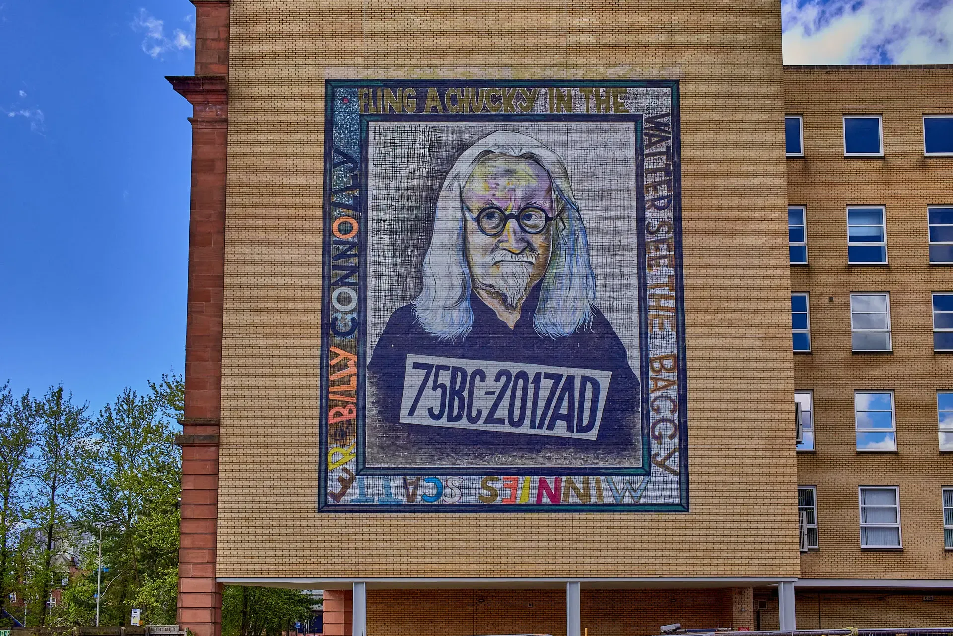 Portfolios 6 Immense hommage à Billy Connolly, né à Glasgow (Écosse). C'est un humoriste, acteur, compositeur, scénariste et producteur britannique.